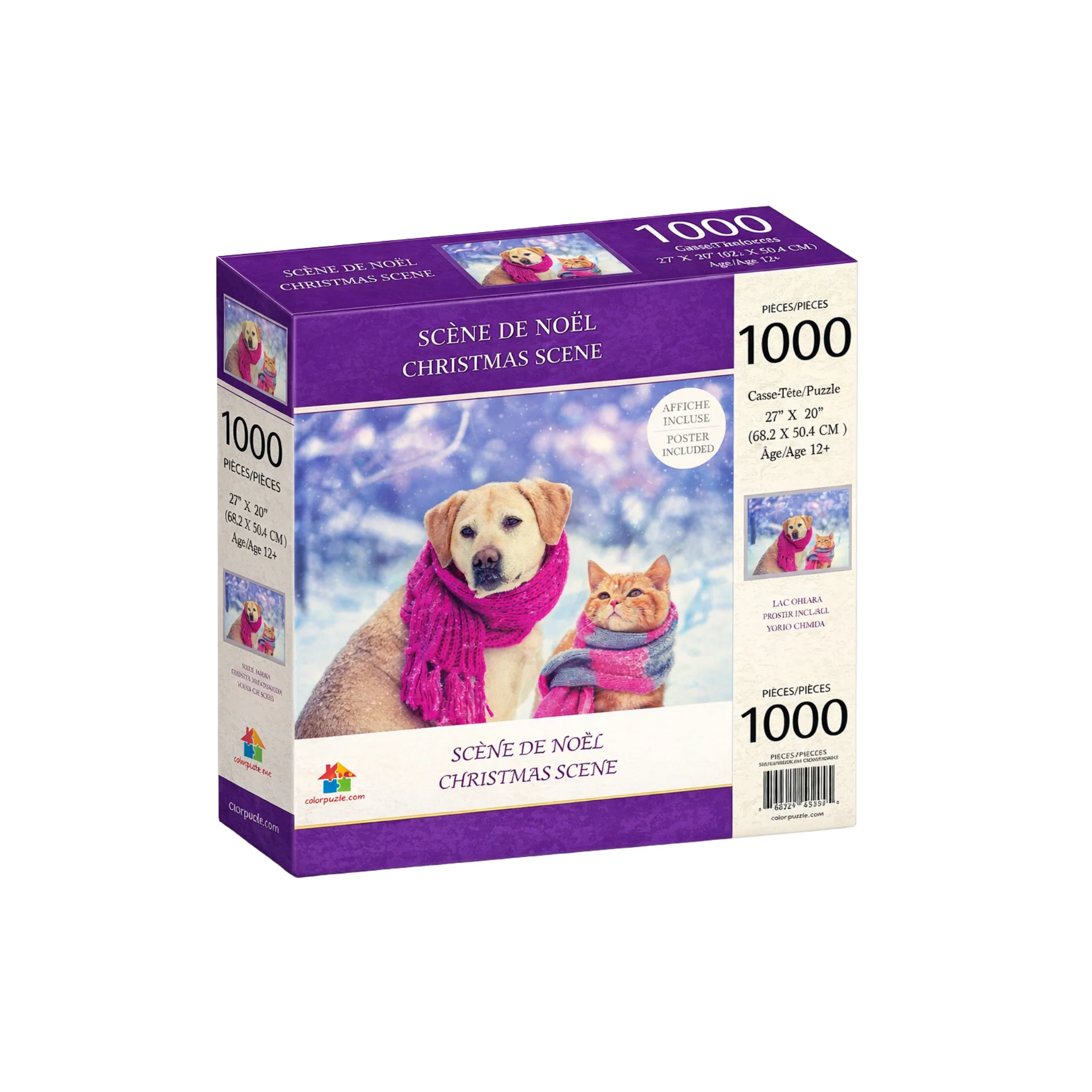 Premium Landscape & Animal Puzzle – 300, 500 or 1000 Pieces (Poster Included) - Image 37