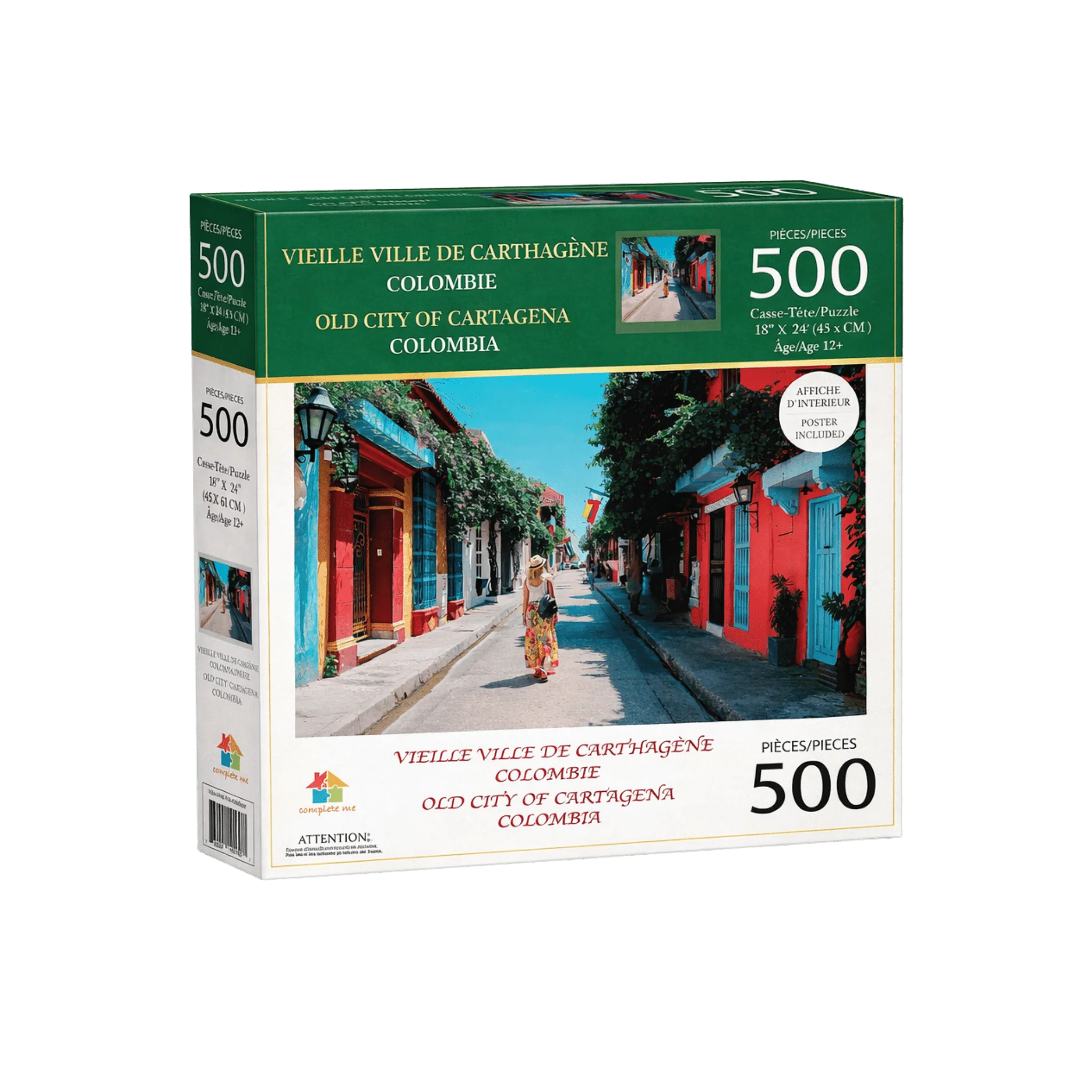 Premium Landscape & Animal Puzzle – 300, 500 or 1000 Pieces (Poster Included) - Image 40