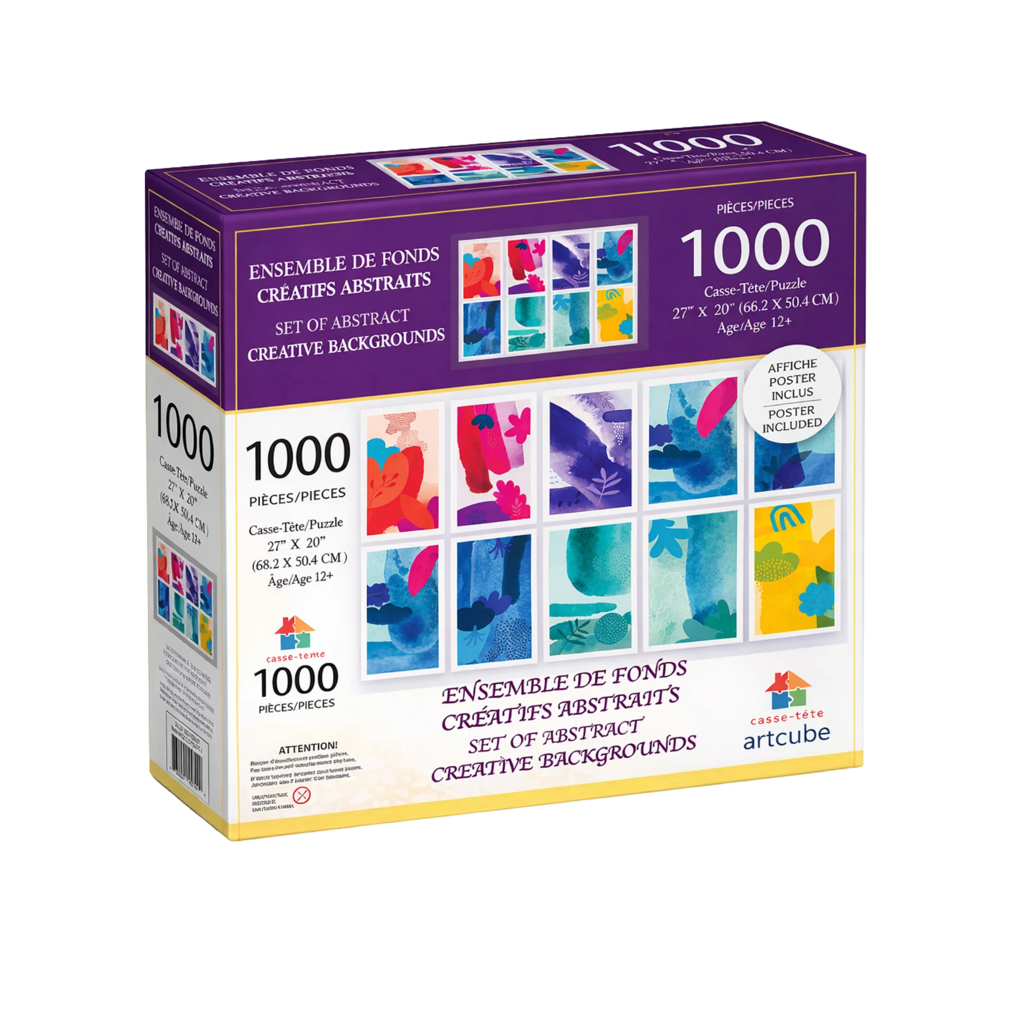 Premium Landscape & Animal Puzzle – 300, 500 or 1000 Pieces (Poster Included) - Image 42