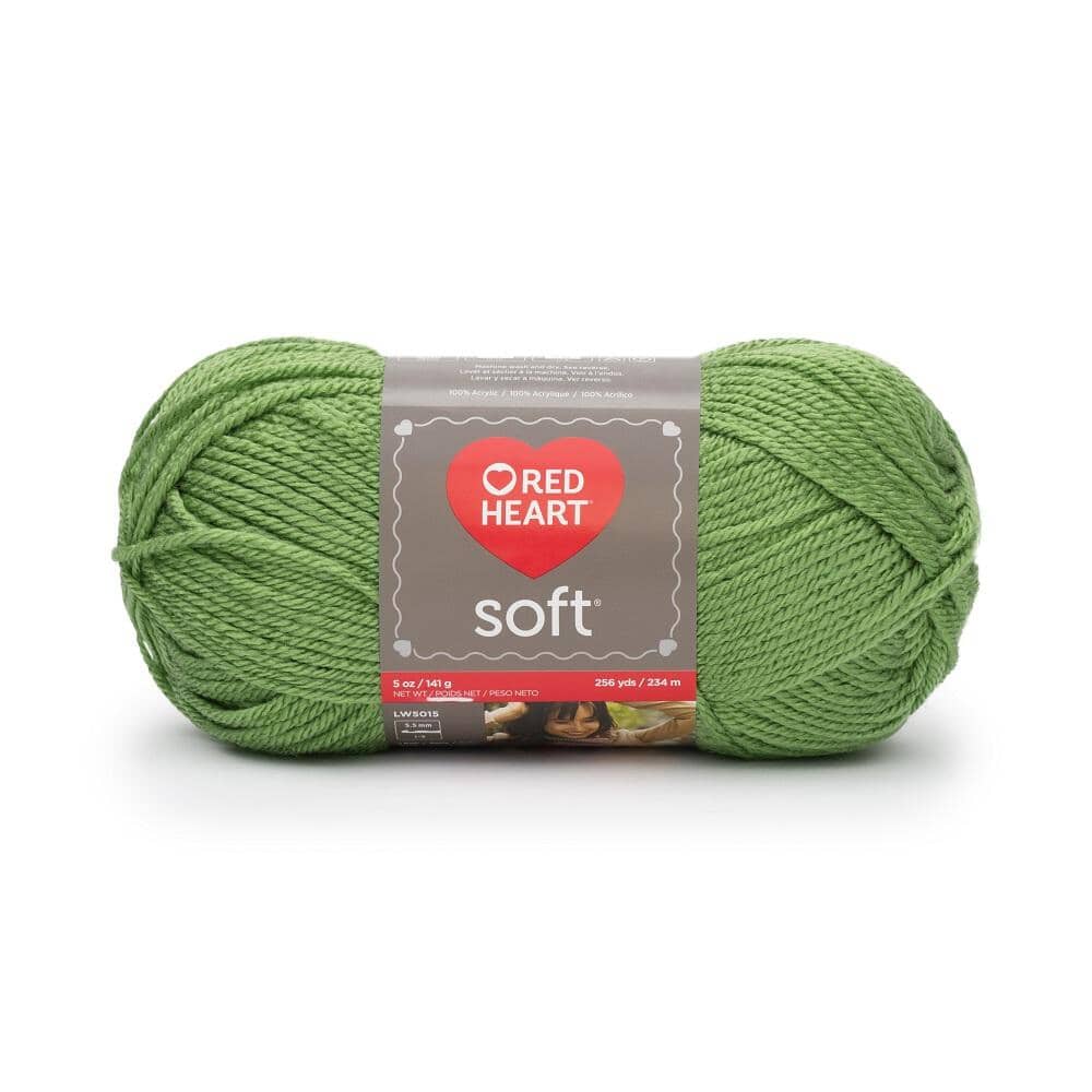 Red Heart Soft Yarn Guacamole