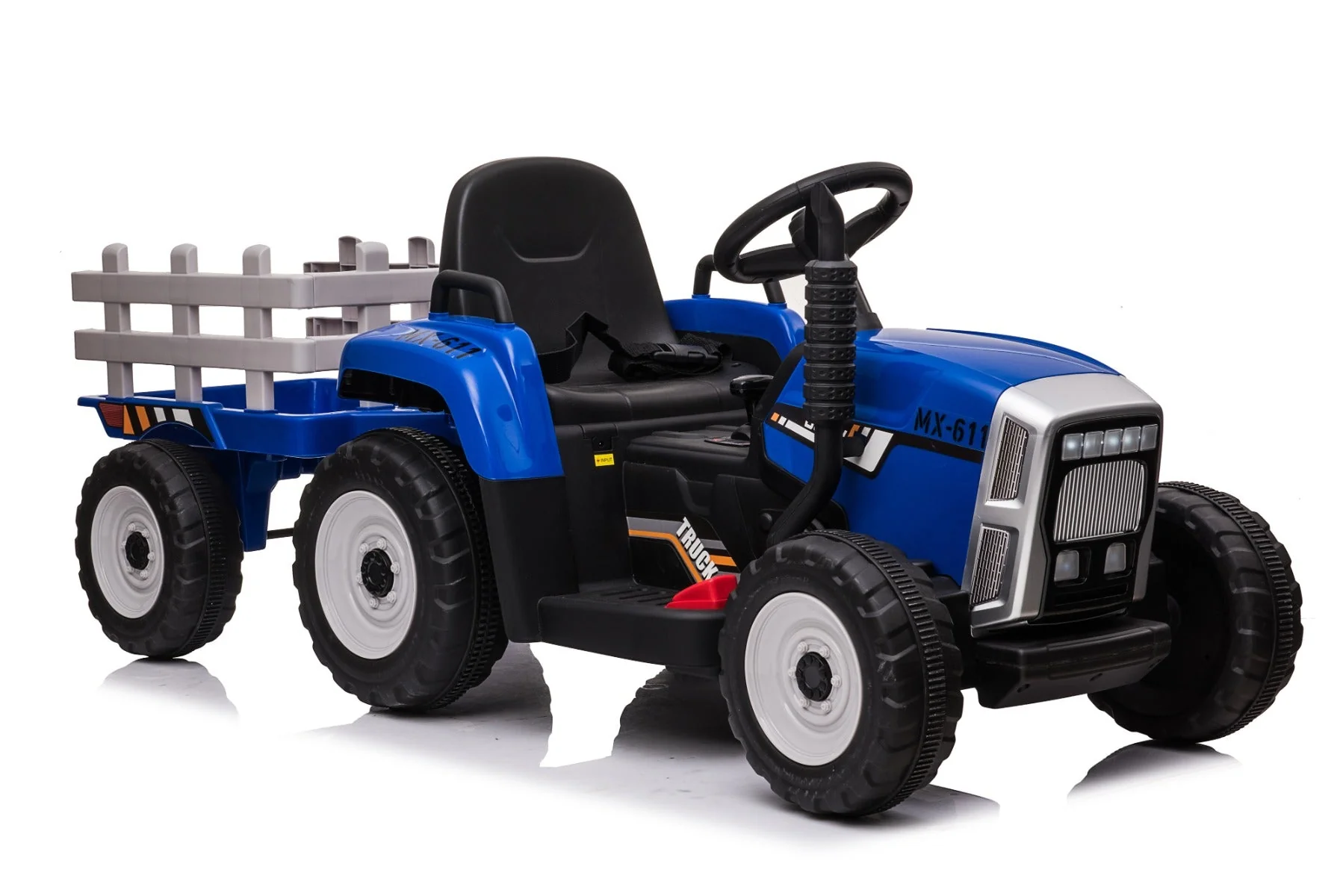 Ride On Farm Truck 12v 4.5 Ah*1 + 2 Motors 2.4g R/c Blue - Image 3