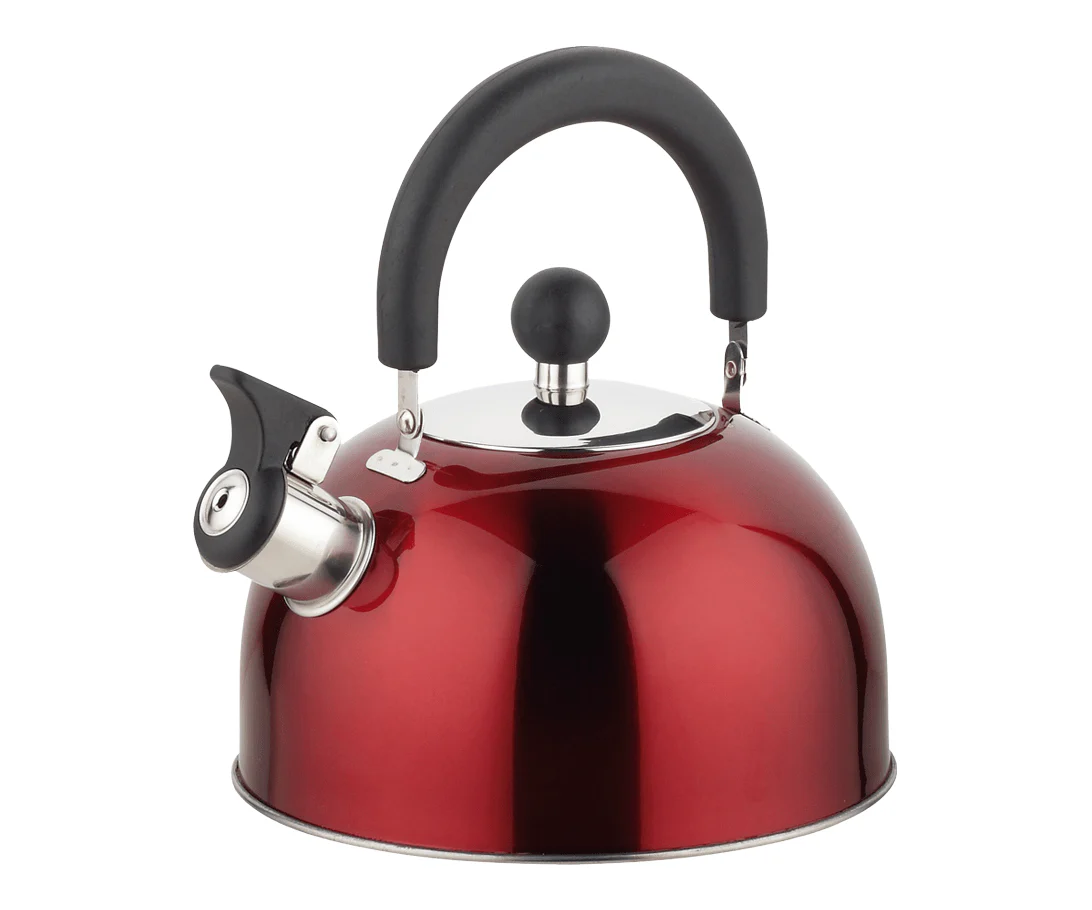 ROB - Stainless Steel Whistling Kettle Metallic Color - Image 3
