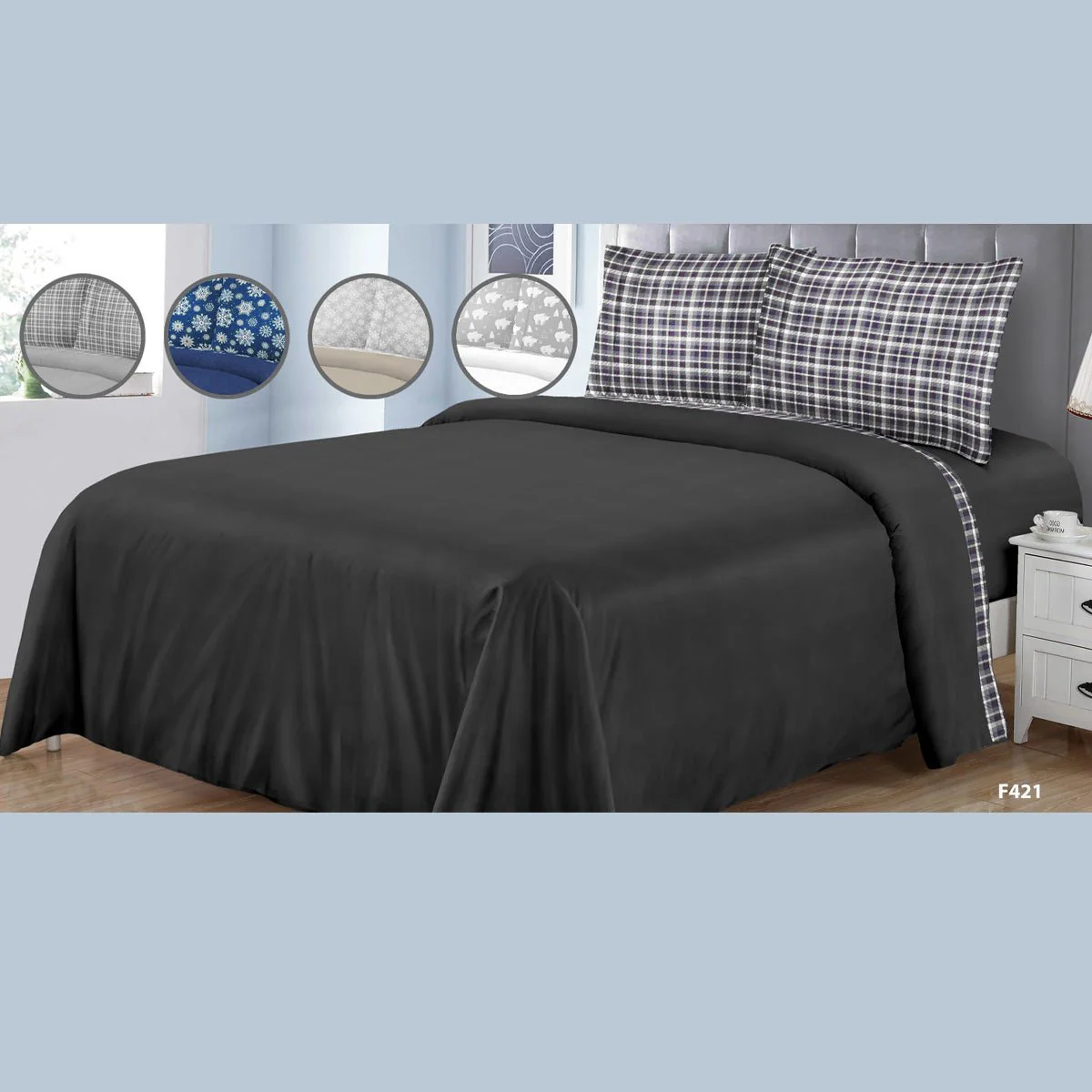 Rustic Cabin -Comfort Sheet Set With Pillowcase - Image 4