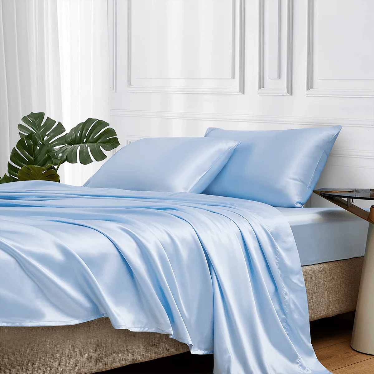 Satin Sheet Set- Assorted