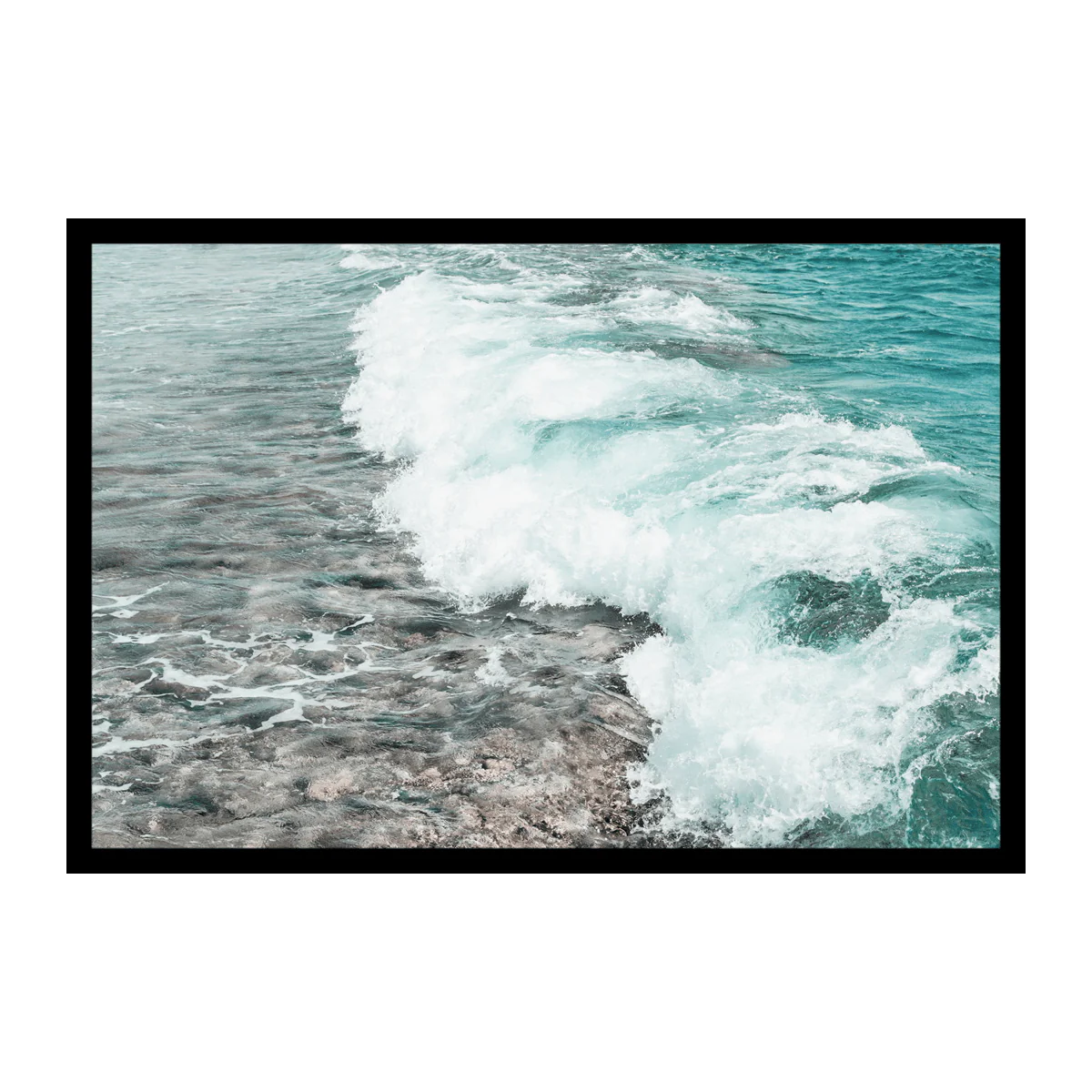 Seaside, Framed Canvas - Image 5