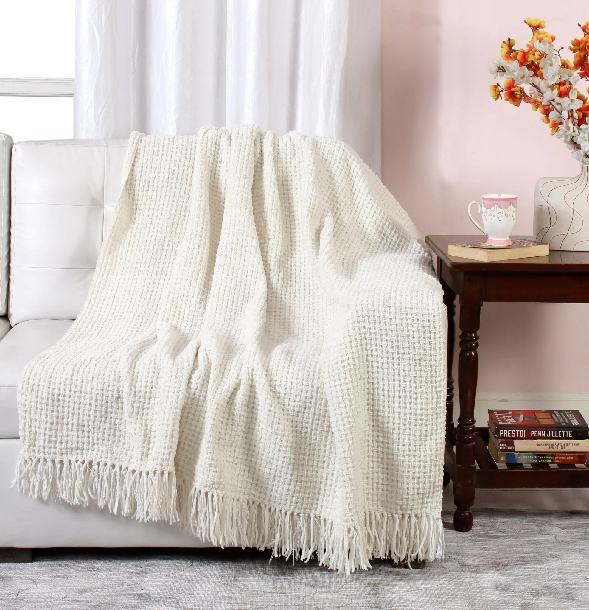 SHAKIRA Chenille Throw - Image 3