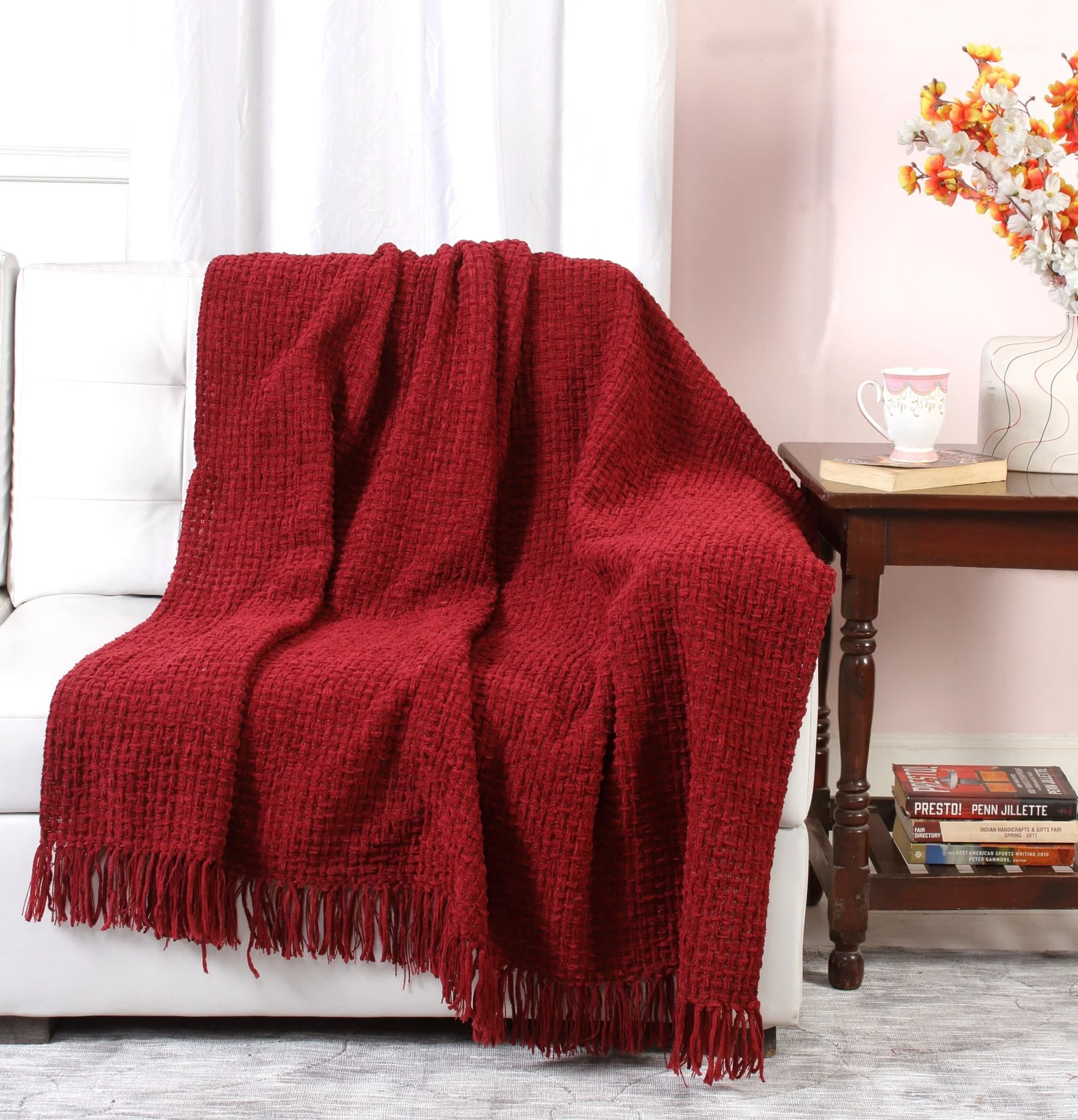 SHAKIRA Chenille Throw - Image 4