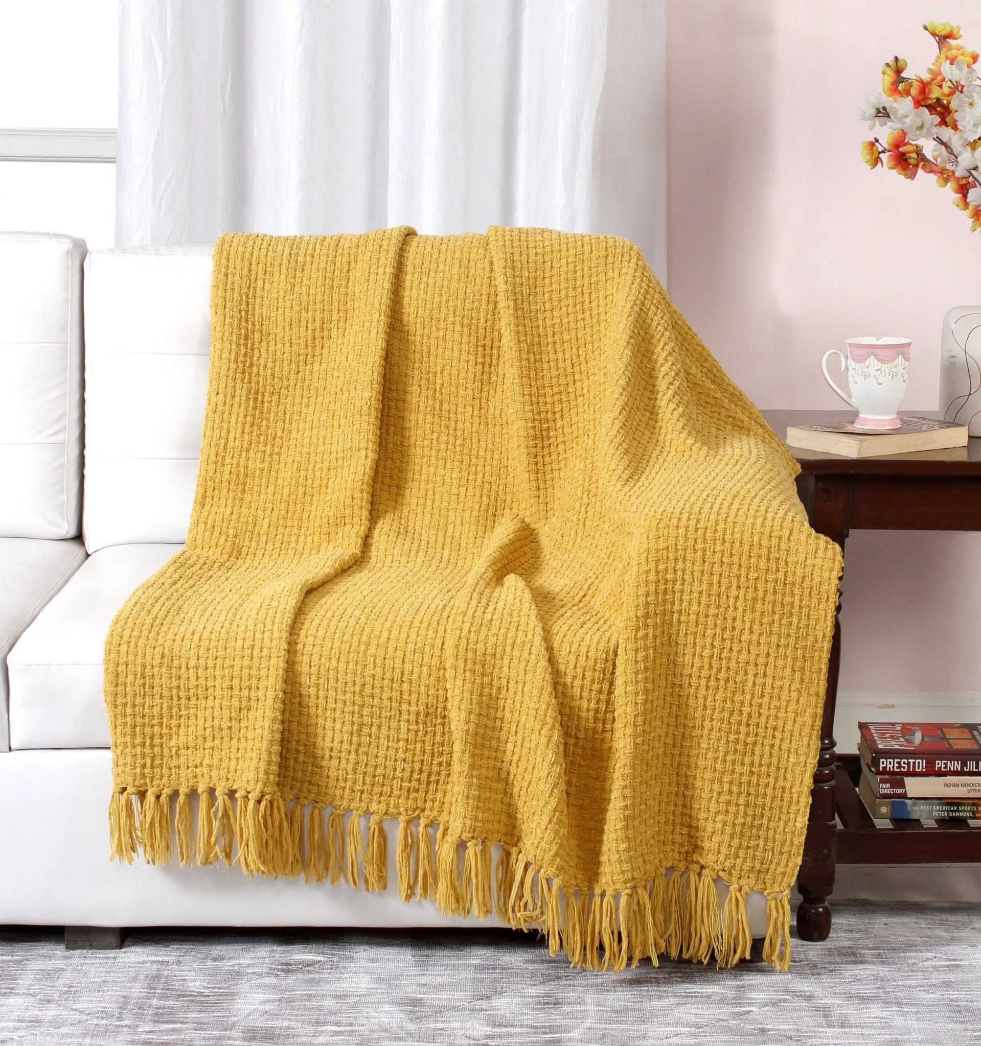 SHAKIRA Chenille Throw - Image 5