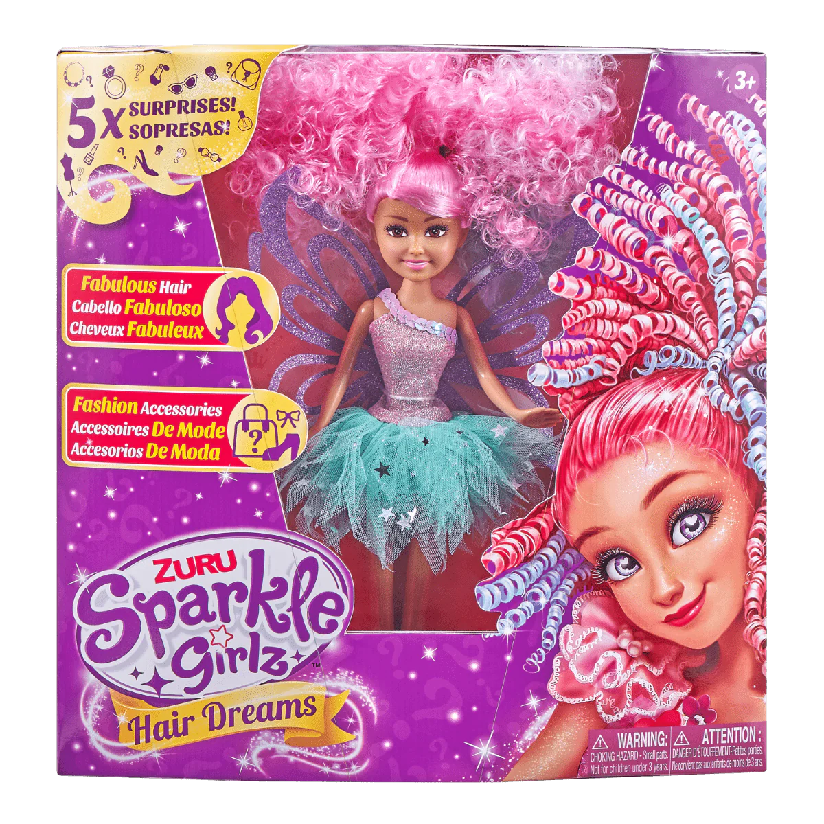 Sparkle Girlz Dolls 10.5in Hair Dreams - Image 16