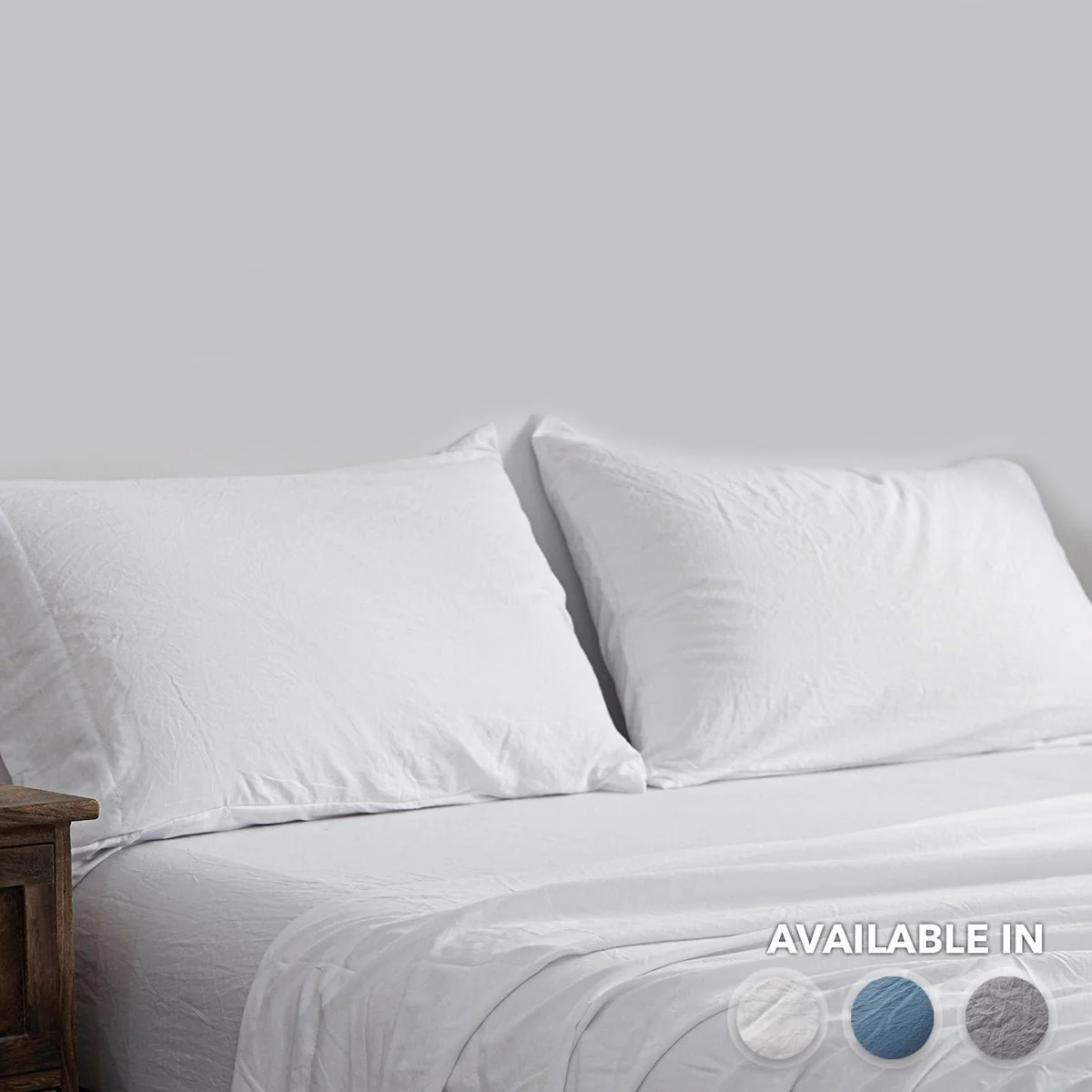 Stone Washed Sheet Set Asst - Image 2