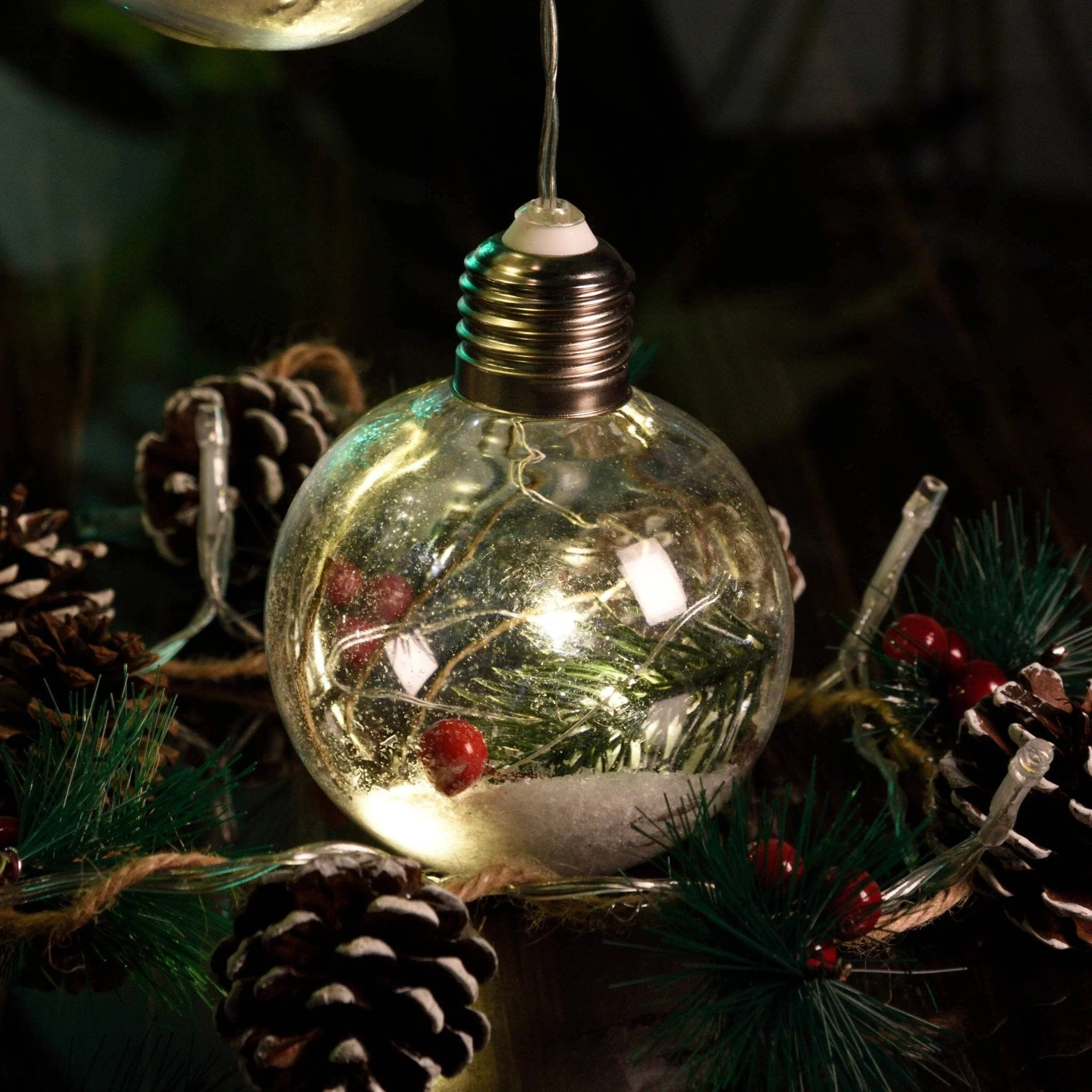 String Light Bulbs | Pine Branch - Image 2