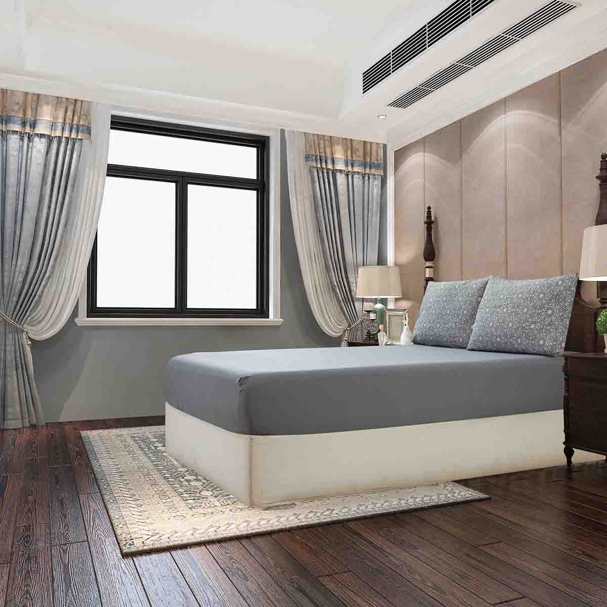 Studio 707 - 2 Piece Set Fitted Sheet & Pillowcase