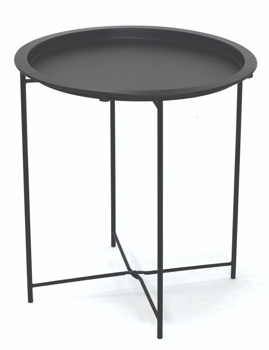 Studio 707- Black Metal Side Table - Image 2