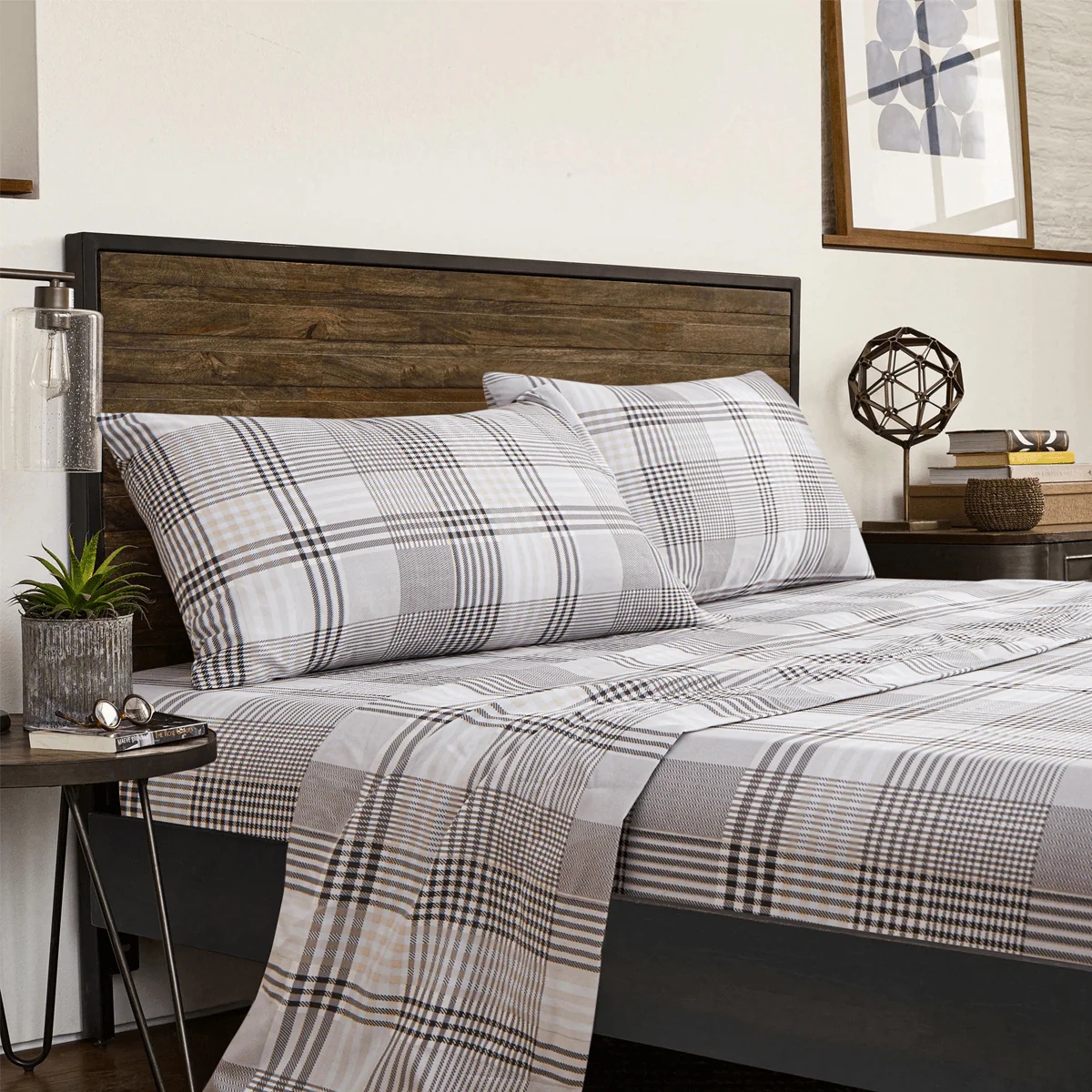 SUTTON- MF Grey Sheet Set - Image 4