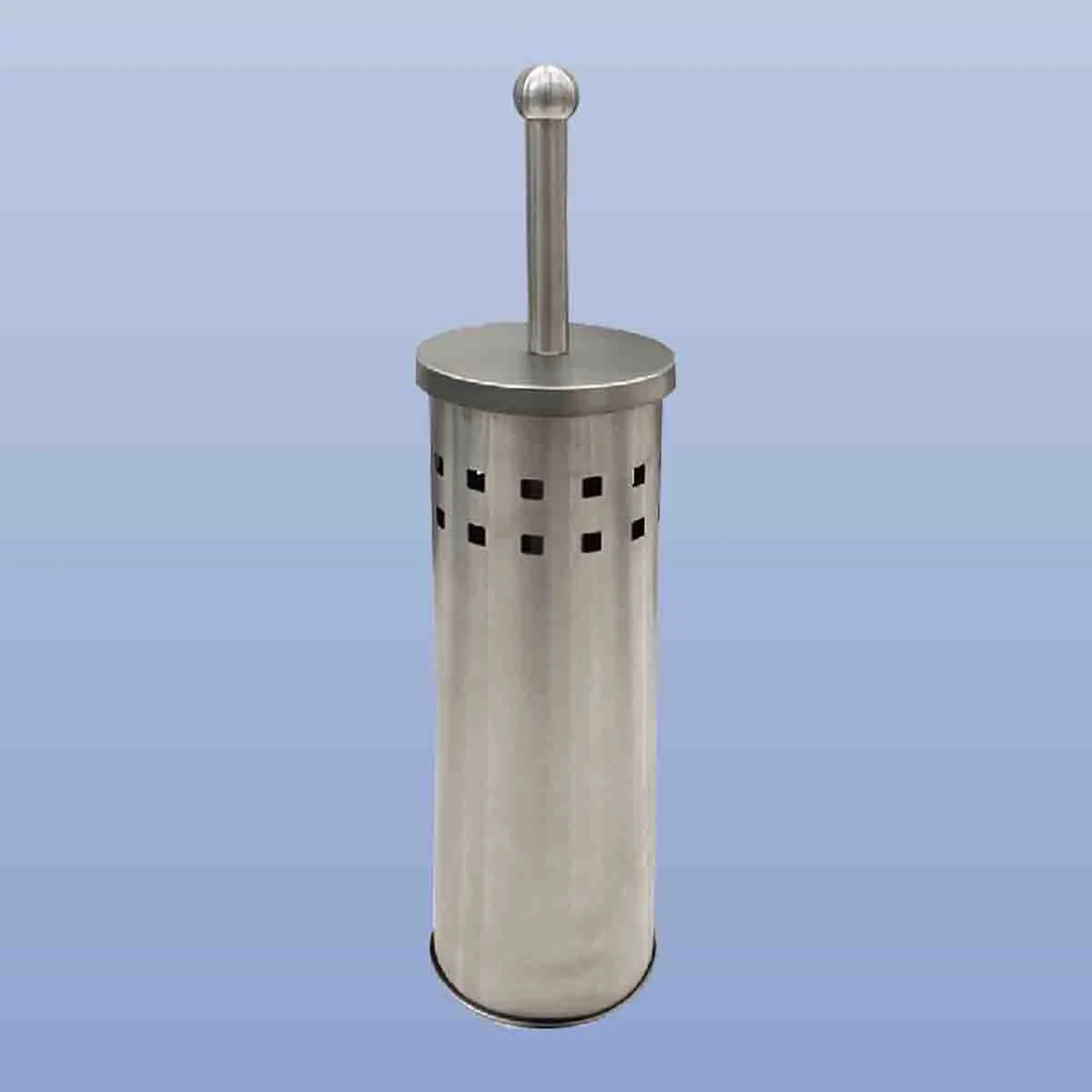 Toilet Brush Set With Holder And Square Holes On Body - Image 2
