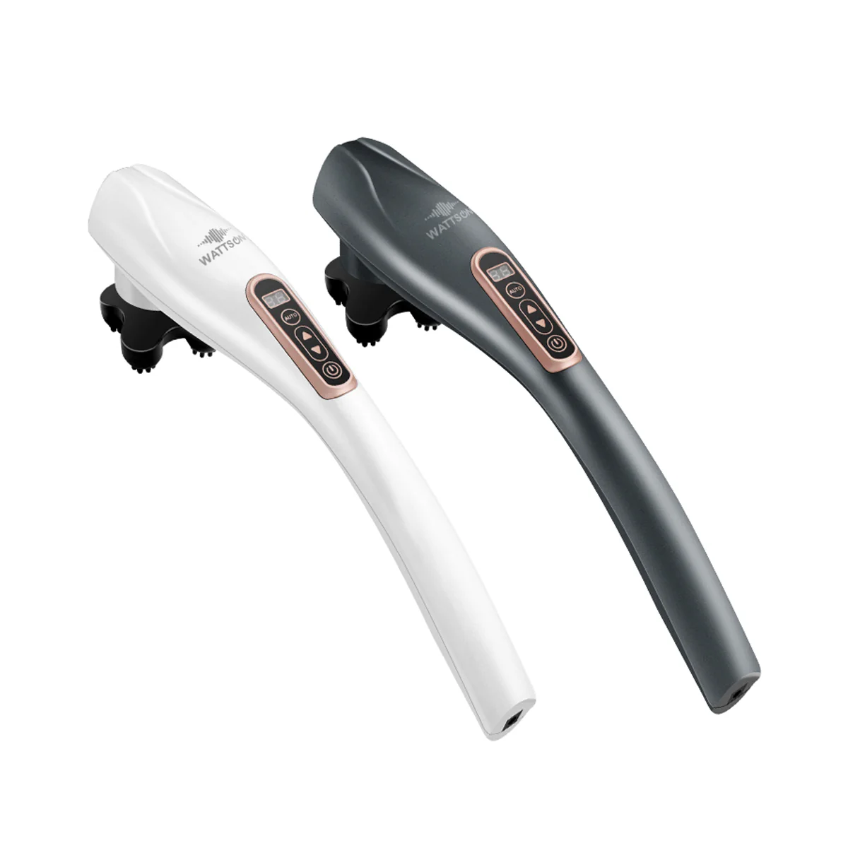 WATTSON -Handheld Massager 6 Heads 10 Levels 12 Modes