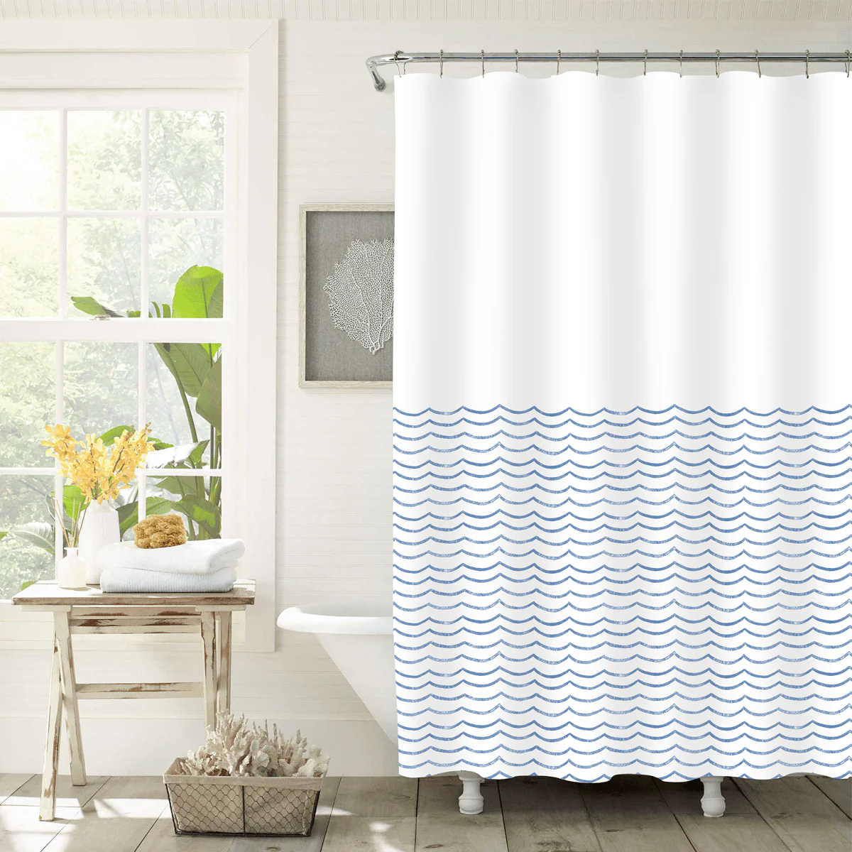 Wave Shower Curt. 70x72