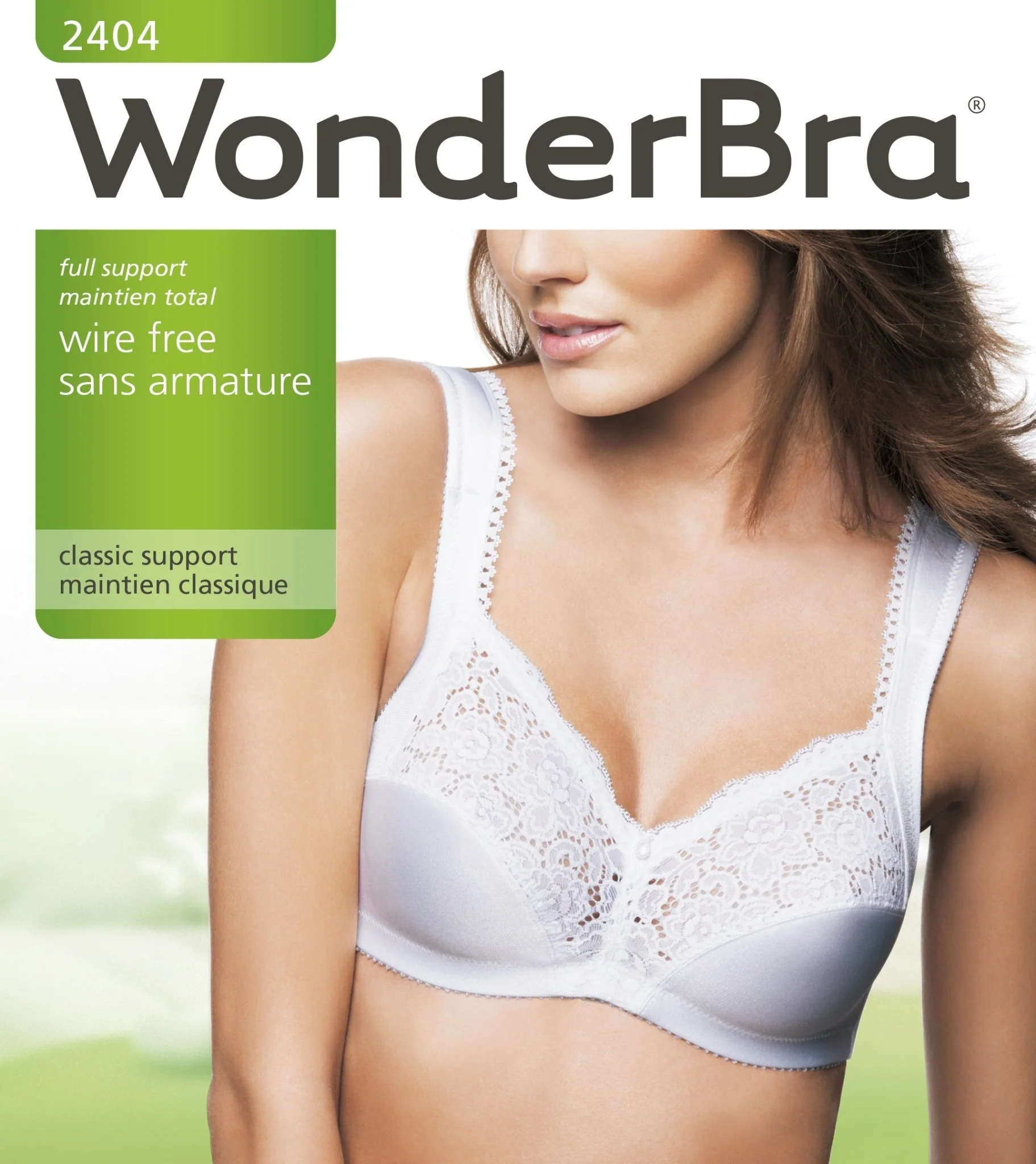 WonderBra- Wireless Full Support Bra White - W2404 - Image 21
